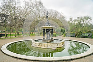 Huntress Fountain in Hyde Park