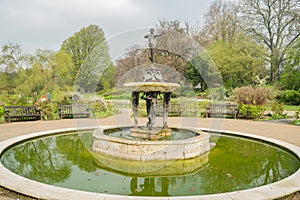 Huntress Fountain in Hyde Park