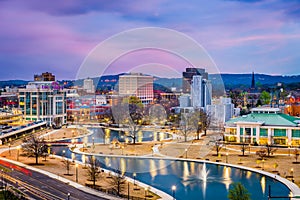 Huntsville, Alabama, USA Skyline