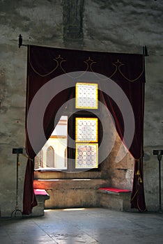 Hunyadi Castle - medieval window