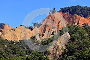 Huoyanshan Nature Reserve, Beautiful landscape at Miaoli Sanyi,