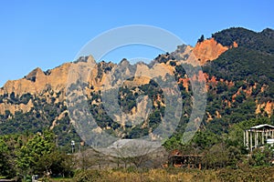 Huoyanshan Nature Reserve, Beautiful landscape at Miaoli Sanyi,