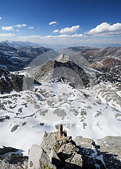 Hurd Peak Viewed From Mount Goode