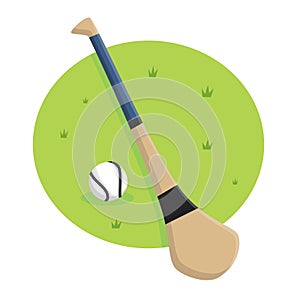 Hurley Stick and Ball