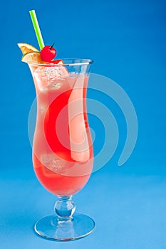 Hurricane cocktail drink