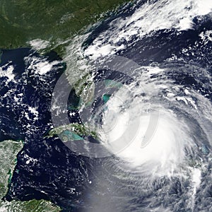 Hurricane Irma is heading towards Florida, USA in 2017 - Elements of this image furnished by NASA