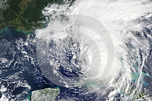 Hurricane Irma is heading towards Florida, USA in 2017 - Elements of this image furnished by NASA photo