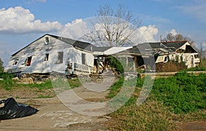 Hurricane Katrina Damange in Ninth Ward