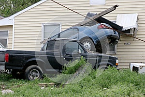 Hurricane Katrina Destruction photo