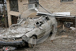 Hurricane Katrina Destruction photo