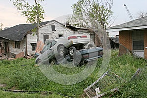 Hurricane Katrina Destruction photo