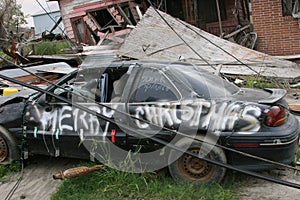 Hurricane Katrina Destruction photo