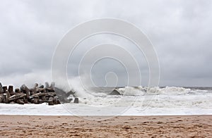 Hurricane Sandy Approaches New Jersey Shore