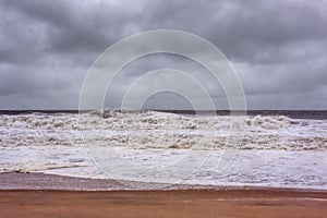 Hurricane Sandy Approaches New Jersey Shore