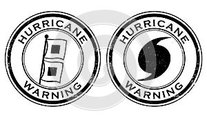 Hurricane Warning Stamps
