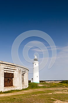Hurst Point Lighthouse and Hurst Castle
