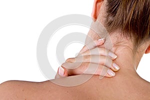 Hurting neck and shoulder