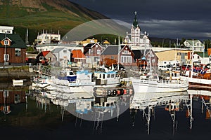 Husavik, whale-safari capital of Iceland