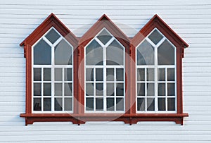 Husavikurkirkja Church Windows