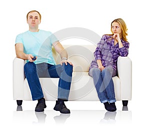 Husband and wife do not find mutual understanding