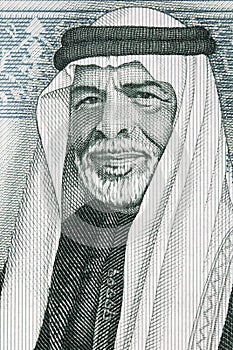Hussein Bin Talal a portrait