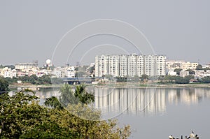 Hussein Sagar lake, Hyderabad