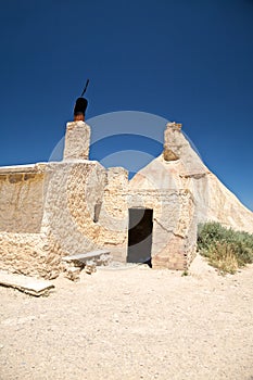 Hut at the desert