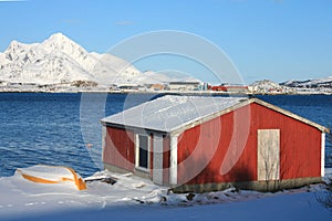 Hut on the Fjord