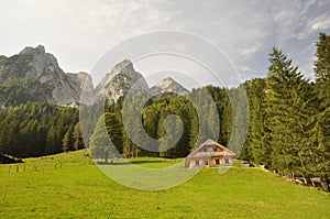 Hut in Gosaukamm range