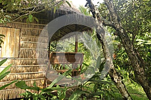 Hut in the jungle of Koh Rong