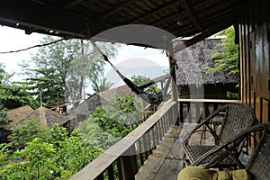 Hut in the jungle of Koh Rong