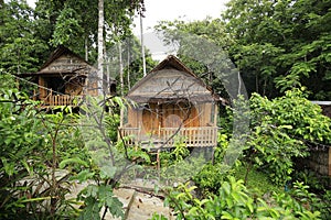 Hut in the jungle of Koh Rong