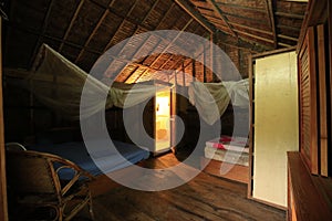 Hut in the jungle of Koh Rong