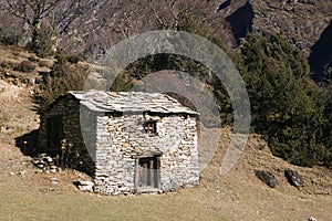 A hut in Nepal