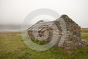 Hut on an Orkney island