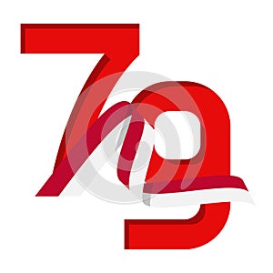 Hut RI 79th Logo