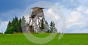 Hut used for hunting