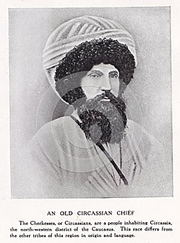 An Old Circassian Chief photo