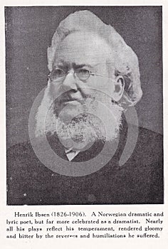 Henrik Ibsen Norwegian playwright 1826 - 1906