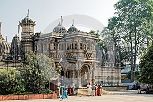 Hutheesing Jain temple in Ahmedabad now a unesco world heritage site in Gujarat