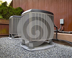 HVAC heating and air conditioning residential units