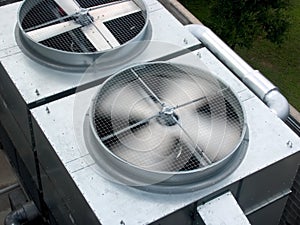 HVAC spining blades