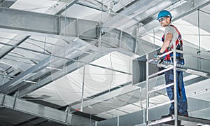 HVAC Technologies Warehouse Air Circulation Installer