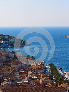 Hvar harbor,Croatia