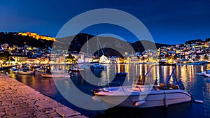 Hvar Island at night