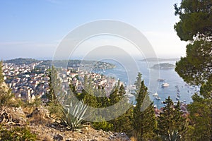 Hvar view from the hill
