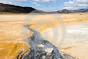 HverarÃ¶nd is an area near MÃ½vatn in the northeastern part of I