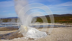 Hveravellir fumarole and hot spring