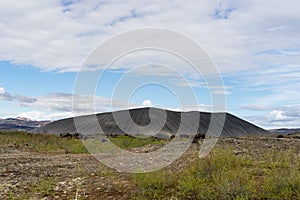 Hverfjall also known as Hverfell volcano