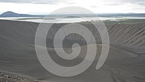 Hverfjall crater and MÃ½vatn lake